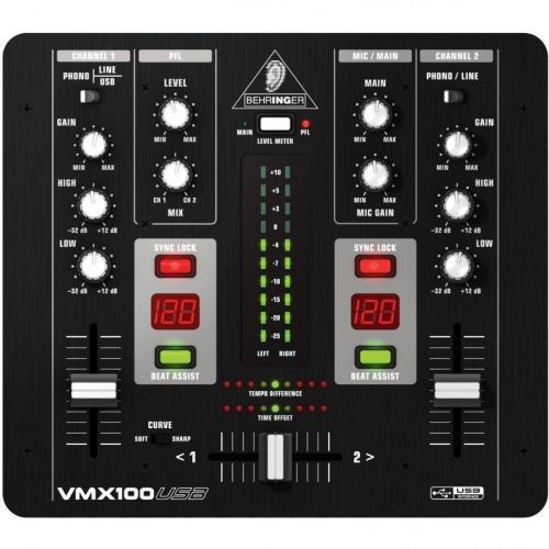 Behringer VMX 100 USB PRO MIXER