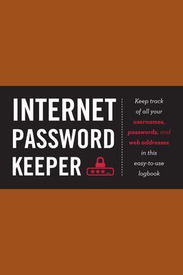 INTERNET PASSWORD KEEPER(Pevná vazba)