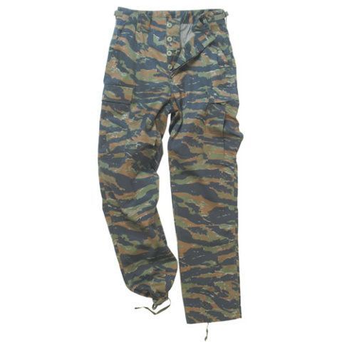 MILTEC Kalhoty BDU Tiger Stripe