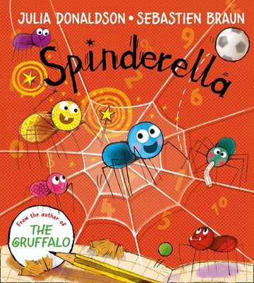 Spinderella board book (Donaldson Julia)(Board book)