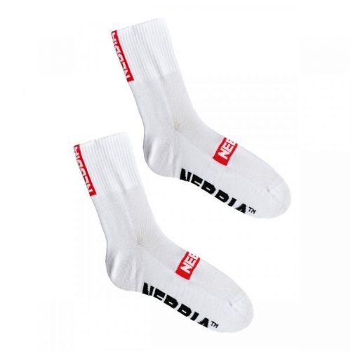 Ponožky 3/4 Socks Extra Mile White 43 - 46 - NEBBIA