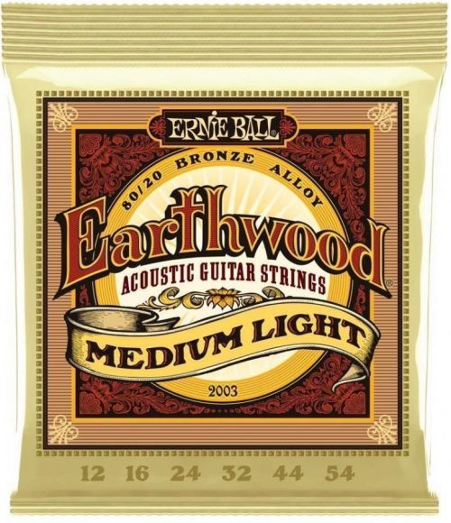 Ernie Ball 2003 Earthwood 80/20 Bronze Medium-Light