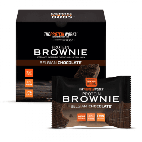 Protein Brownie 40 g čokoláda lískový oříšek - The Protein Works
