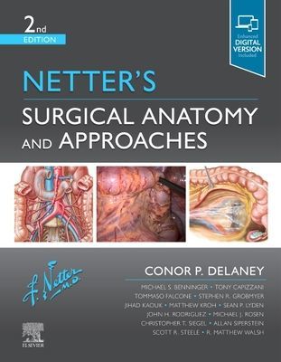 Netter's Surgical Anatomy and Approaches (Delaney Conor P MCh PhD FRSCI ( Gen) FACS)(Pevná vazba)