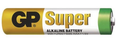 baterie Alkalická, AAA, 1.5V, GP, 8-pack, (6+2 zdarma) cena za 1ks