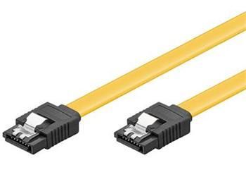 Kabel k HDD PremiumCord 0,7m SATA 3.0 datový kabel 1.5GBs / 3GBs / 6GBs, kov.západka