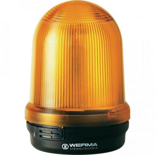 LED maják Werma Signaltechnik 829.320.68, IP65, žlutá