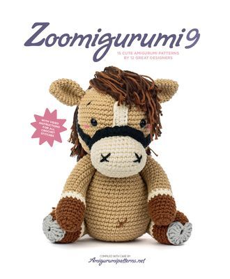 Zoomigurumi 9 - 15 Cute Amigurumi Patterns by 12 Great Designers(Paperback / softback)