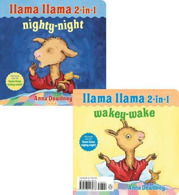 Llama Llama 2-In-1: Wakey-Wake/Nighty-Night (Dewdney Anna)(Board Books)