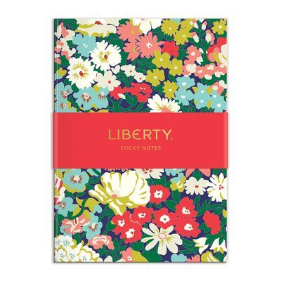 Liberty London Floral Sticky Notes Hard Cover Book(Other printed item)
