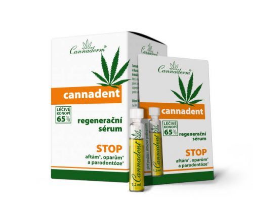 Cannaderm Cannadent regenerační sérum 1,2 ml