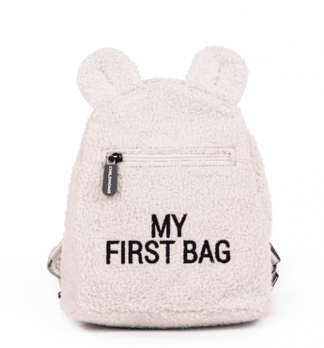 CHILDHOME DĚTSKÝ BATOH MY FIRST BAG TEDDY OFF WHITE