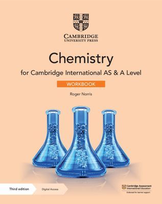 Cambridge International AS & A Level Chemistry Workbook with Digital Access (2 Years) (Norris Roger)(Mixed media product)