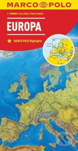 Europe Marco Polo Map (Marco Polo)(Sheet map, folded)