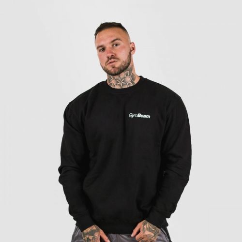 Mikina PRO Jumper Black XXL - GymBeam