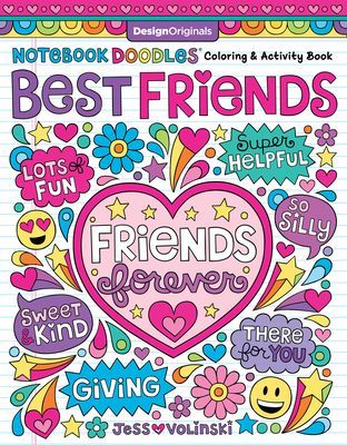 Notebook Doodles Best Friends (Volinksi Jess)(Paperback / softback)