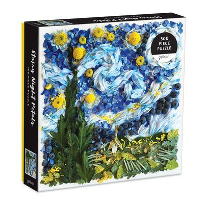 Starry Night Petals 500 Piece Puzzle(Jigsaw)