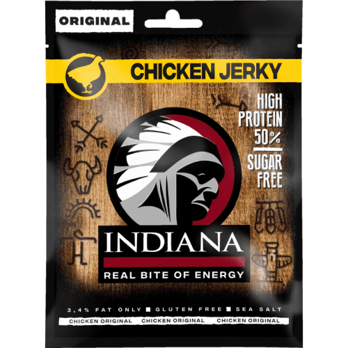 Indiana Jerky sušené maso kuřecí sáček 25g