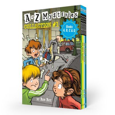 to Z Mysteries Boxed Set Collection #1 (Books A, B, C, & D) (Roy Ron)(Paperback / softback)