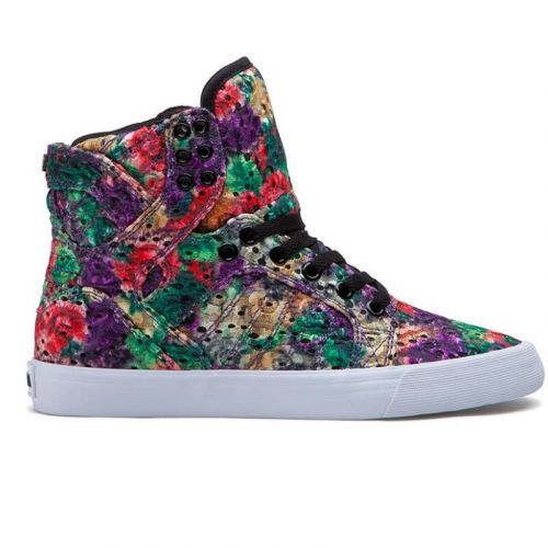 boty SUPRA - Skytop High Floral-White (FLO)