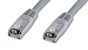 PremiumCord Patch kabel F/UTP RJ45-RJ45 level 5e šedý 3m