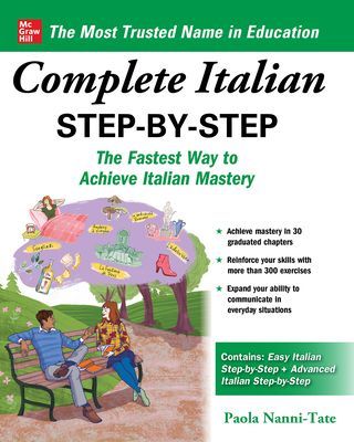 Complete Italian Step-by-Step (Nanni-Tate Paola)(Paperback / softback)