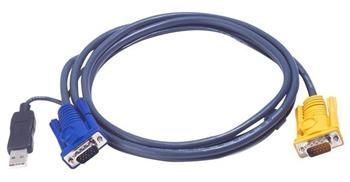 ATEN integrovaný kabel 2L-5202UP pro KVM USB 1,8m