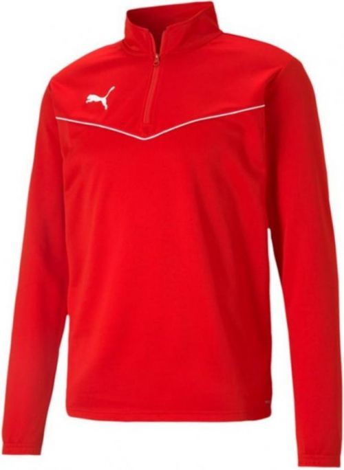 Mikina Puma teamRISE 1 4 Zip Top Jr