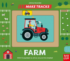 Make Tracks: Farm(Board book)