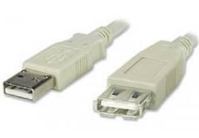 USB 2.0 kabel prodlužovací A-AF 1,8m