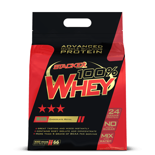 Protein 100% Whey 2000 g vanilka - Stacker2