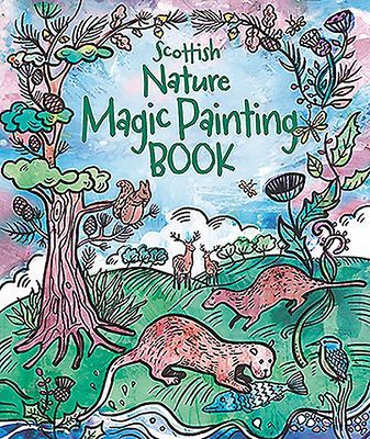 Magic Painting Book: Scottish Nature(Paperback / softback)