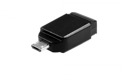 VERBATIM flashdisk 32GB USB 2.0 Store n Go NANO OTG + microUSB adaptér