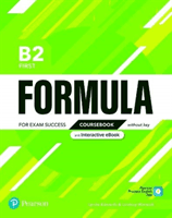 Formula B2 First Coursebook and Interactive eBook without Key with Digital Resources & App (Pearson Education)(Mixed media product)
