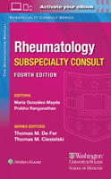 Washington Manual Rheumatology Subspecialty Consult (Gonzalez Dr. Maria MD)(Paperback / softback)