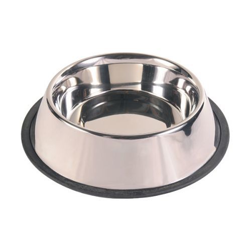 TRIXIE STAINLESS STEEL BOWL 2,8L Nerezová miska, stříbrná, velikost