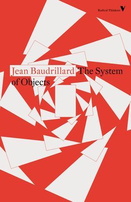 System of Objects (Baudrillard Jean)(Paperback / softback)