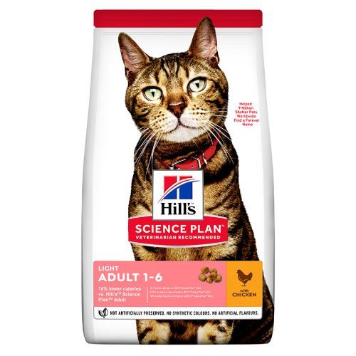 Hill's Feline Dry Adult Light  1,5kg