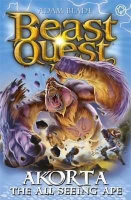 Beast Quest: Akorta the All-Seeing Ape - Series 25 Book 1 (Blade Adam)(Paperback / softback)
