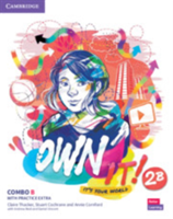 Own it! Level 2 Combo B Student's Book and Workbook with Practice Extra (Thacker Claire)(Mixed media product)