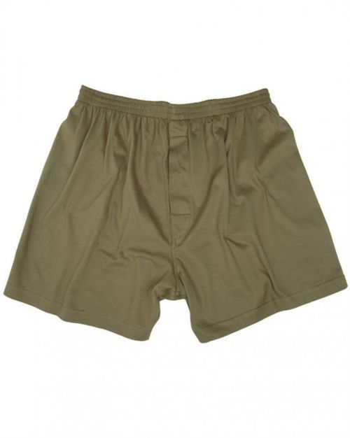 Trenýrky BOXER pánské ZELENÉ vel.S