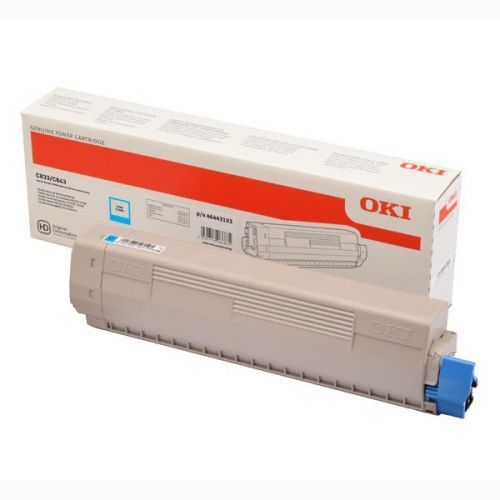 OKI Cyan toner do C833/C843 (10 000 stránek)