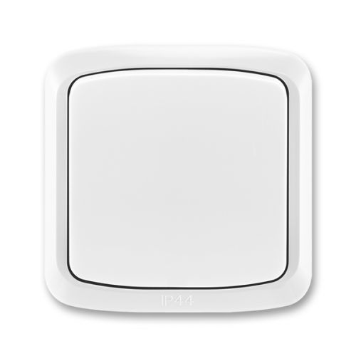 ABB Tango® Přepínač střídavý IP 44, zapuštěný, bílá (3558A-06940 B)