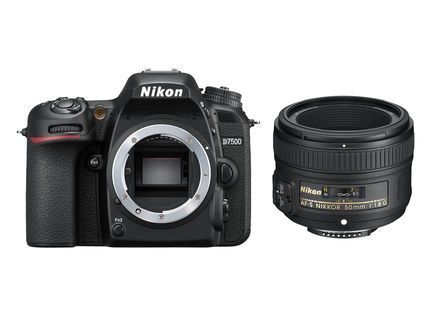 Nikon D7500 + 50 mm f/1,8 AF-S NIKKOR G!
