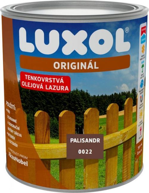 Lazura na dřevo Luxol Originál 4.5l, palisandr