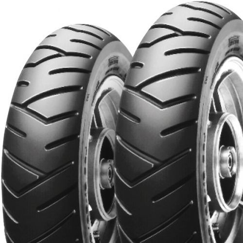 Pirelli SL26 ( 130/70-12 RF TL 56L zadní kolo, přední kolo )