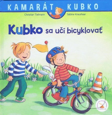 Kubko sa učí bicyklovať - Christian Tielmann, Sabine Kraushaar (ilustrátor)