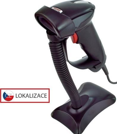 Virtuos Laser čtečka HT-900A,USB, černá