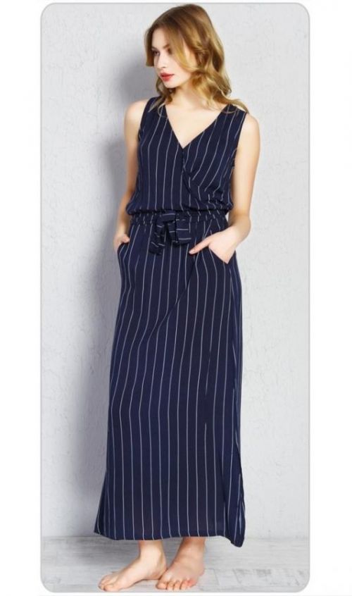 Dámské šaty Alena - tmavě modrá S