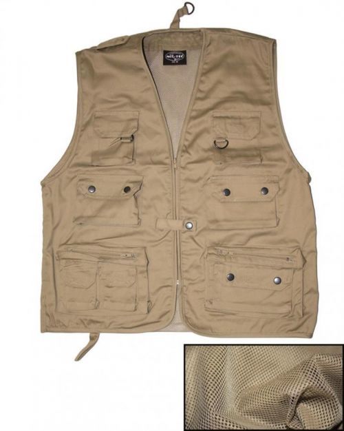 Vesta JAGD se síťkou na lov nebo rybaření ČERNÁ